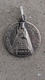 Medaillon zilver van Notre Dame de la Sarte PPN, Antiek en Kunst, Antiek | Religieuze voorwerpen, Ophalen of Verzenden