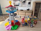 Paw patrol uitkijktoren XL en alle figuren + voertuigen, Kinderen en Baby's, Ophalen, Gebruikt