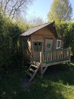 Houten speelhuisje, Ophalen, Gebruikt, Hout