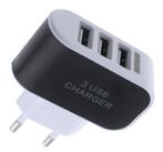 USB Oplader - Universeel EU Stekker Charger met 3 Uitgangen, Verzenden, Nieuw