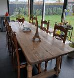 Klooster tafel met 6 stoelen, Huis en Inrichting, Ophalen, Zo goed als nieuw