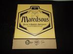 Maredsous - MDF reclame bierbord 30x30cm - 2009 - Moortgat, Verzamelen, Ophalen of Verzenden, Nieuw, Reclamebord, Plaat of Schild