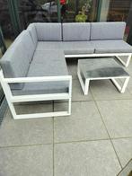 Loungeset, Tuin en Terras, Tuinsets en Loungesets, Ophalen, 5 zitplaatsen, Gebruikt, Bank