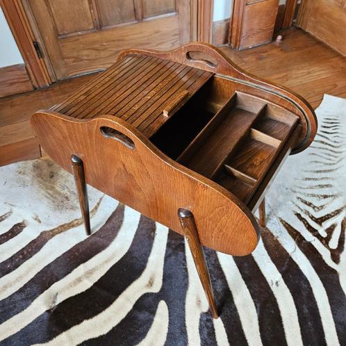 Prachtige naaigarderobe in art deco, Antiek en Kunst, Antiek | Meubels | Kasten, Ophalen