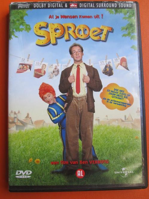Sproet, Cd's en Dvd's, Dvd's | Kinderen en Jeugd, Zo goed als nieuw, Film, Komedie, Alle leeftijden, Ophalen of Verzenden