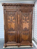 Hallkast met snijwerk, Antiek en Kunst, Ophalen