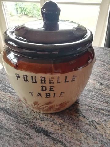 Tafel prullenbak, Enlèvement ou Envoi, Neuf