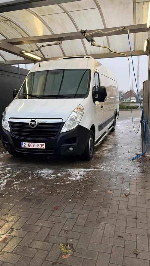 Opel movano, Auto's, Bestelwagens en Lichte vracht, Particulier, Opel, Diesel, Euro 6, 5 deurs, Handgeschakeld, Wit, Zwart, Stof