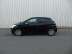 Peugeot 208, 1.2 Benzine van 2018., Auto's, Voorwielaandrijving, Stof, 1199 cc, Zwart
