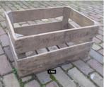 Oude Houten Kist / Bak -Van de Casteele Bredene, Huis en Inrichting, Woonaccessoires | Kisten, Ophalen of Verzenden, Gebruikt