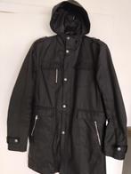 zwarte driekwart  jas met kap, Noir, Taille 48/50 (M), Enlèvement, Neuf