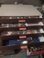 Grote koffer bestek volledig gepoetst, Ophalen, Zo goed als nieuw