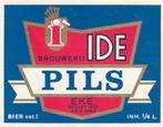 Bieretiket België : Ide Eke pils, Ophalen of Verzenden, Nieuw, Overige typen, Overige merken
