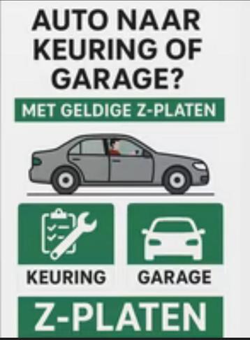 Z plaats service / KEURING / TRANSPORT / … beschikbaar voor biedingen
