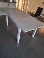 Laneberg eettafel uitschuifbaar wit ( 130/190X80), Huis en Inrichting, Tafels | Eettafels, Ophalen, Nieuw