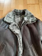 HEREN Winter vest leder en dain maat xl, Enlèvement, Comme neuf, Taille 56/58 (XL)