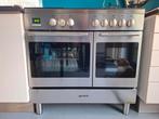 Gasfornuis 5 pits + dubbele oven, Elektronische apparatuur, Fornuizen, Ophalen, Gebruikt, 60 cm of meer, Gas