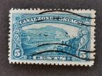 Panama Canal Zone 1928 - Gaillard cut, Ophalen of Verzenden, Gestempeld, Midden-Amerika