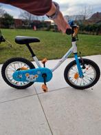 B'twin kinderfiets 14inch met duwstang, Fietsen en Brommers, Ophalen