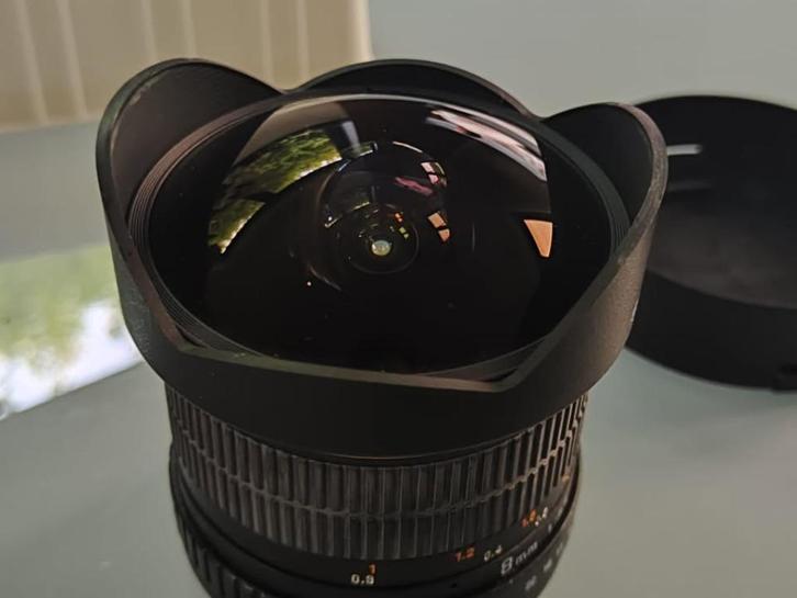 Objectif Samyang FISH-EYE CS Lens 8mm F:3.5, Diversen, Overige Diversen, Zo goed als nieuw, Ophalen