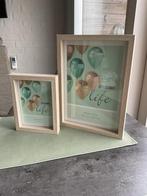 2 foto kaders, Huis en Inrichting, Woonaccessoires | Lijsten, Ophalen