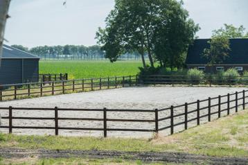 Bouwpakket rijbak 20x60, omheining, afrastering, piste