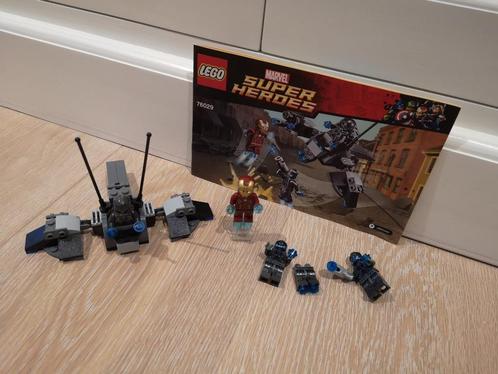 LEGO Marvel 76029 – Iron Man versus Ultron, Kinderen en Baby's, Speelgoed | Duplo en Lego, Zo goed als nieuw, Lego, Complete set