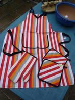Tablier + gant + 2 maniques pour la Cuisine et le Barbecue, Huis en Inrichting, Keuken | Textiel, Ophalen, Nieuw, Overige kleuren