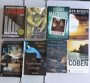 Thrillers à €1.00 per thriller.  In goede staat beschikbaar voor biedingen