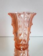 Boheems/Hermanova Hut - Stölzle - ART DECO - Vaas - Glas, Enlèvement ou Envoi