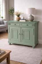 Landelijke groene kast, Huis en Inrichting, Kasten | Overige, Ophalen of Verzenden, Gebruikt