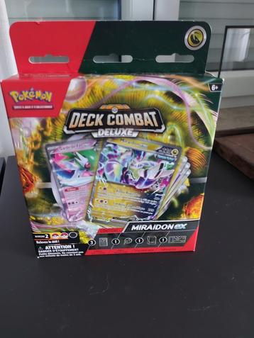 [FR] Pokémon Deck Combat Deluxe - MIRAIDON EX beschikbaar voor biedingen