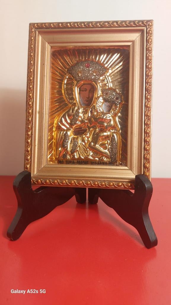 Icône de la Vierge à l'Enfant., Enlèvement ou Envoi