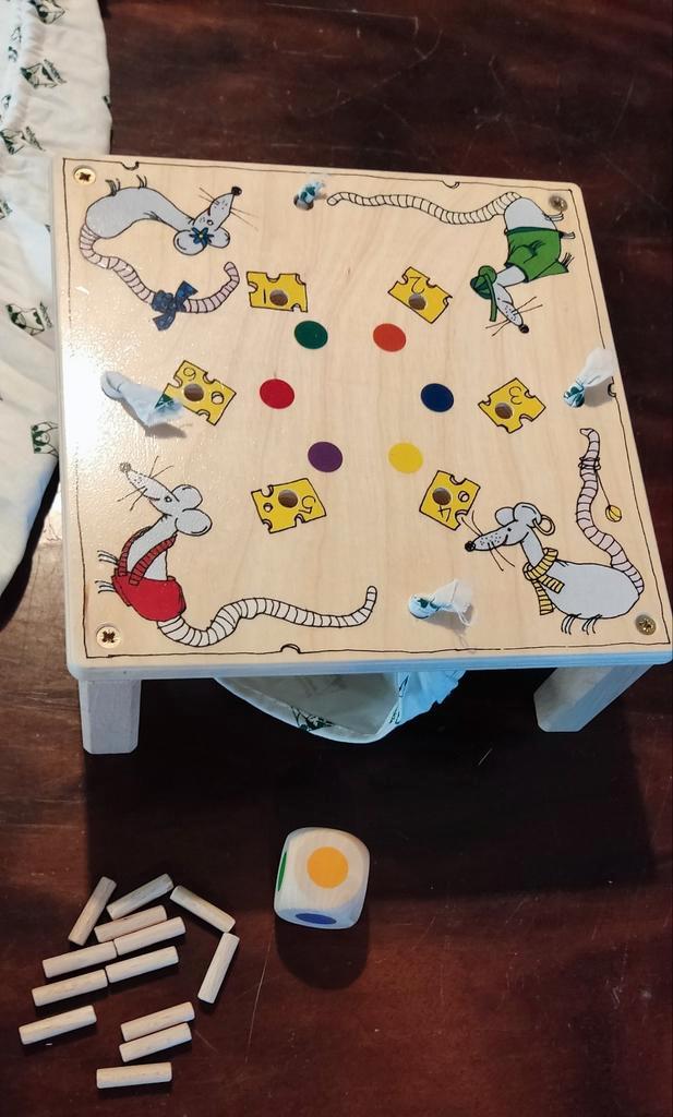 Janbibejan Muizenspel, Enfants & Bébés, Jouets | Jouets en bois, Comme neuf, Enlèvement