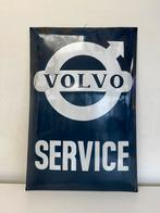 Panneau d'affichage émaillé VOLVO Service, Utilisé, Enlèvement ou Envoi, Panneau publicitaire