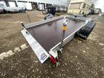 Humbaur HKT 183117S zakbare autotransporter / mototransporte, Auto diversen, Aanhangers en Bagagewagens, Ophalen, Gebruikt