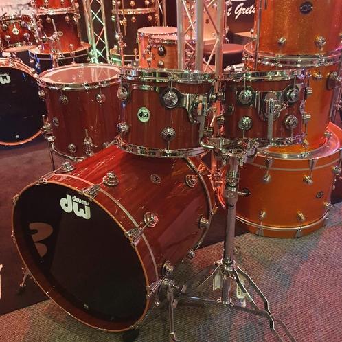 DW Collector's maple Mahogany lacquer: 10/12/16/22, Musique & Instruments, Batteries & Percussions, Neuf, Autres marques, Enlèvement ou Envoi