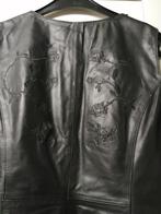 Lederen gilet DOE BOD, Motoren, Ophalen, Dames