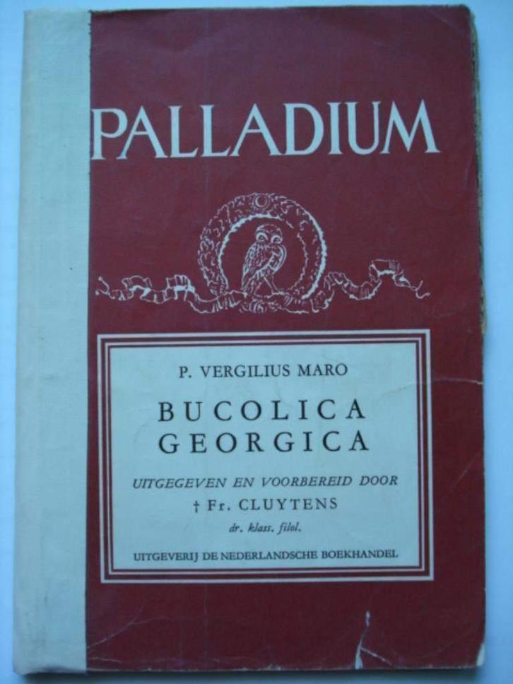 17. Palladium Vergilius Bucolica Georgica Fr. Cluytens 1969, Boeken, Schoolboeken, Gelezen, Latijn, ASO, Verzenden