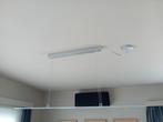 Hanglamp geborstelde inox, led verlichting, Huis en Inrichting, Lampen | Hanglampen, Ophalen