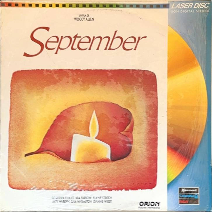 September, Woody Allen  (1987), CD & DVD, Blu-ray, Utilisé, Drame, Coffret, Enlèvement ou Envoi