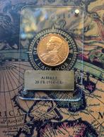 20 Francs Albert 1er (1914; FR; OR) SB+ Belgique, Ophalen of Verzenden, België, Goud