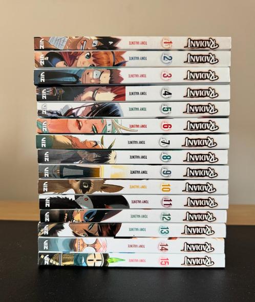Radiant - Manga collectie (15 stuks - Engelstalig), Boeken, Strips | Comics, Nieuw, Meerdere comics, Europa, Ophalen of Verzenden