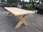 grote tuintafel 300 cm in steigerhout, Ophalen of Verzenden