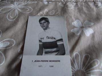 prentje aandenken aan Jean-Pierre Monseré