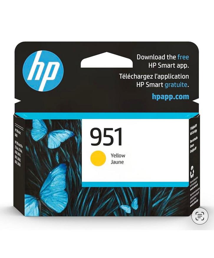 HP 951 (CN052AE) Inktcartridge Geel inkt cartridge origineel, Computers en Software, Printerbenodigdheden, Nieuw, Cartridge, Ophalen of Verzenden