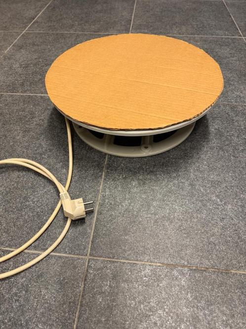 Draaiplateau elektrisch, Elektronische apparatuur, Overige elektronische apparatuur, Gebruikt, Ophalen