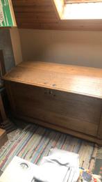 Vintage houten koffer, Enlèvement ou Envoi