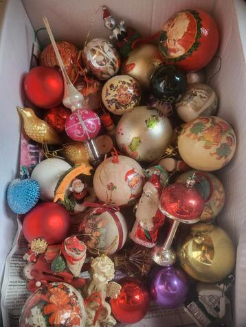 Retro lot kerstversiering, Enlèvement ou Envoi, Comme neuf