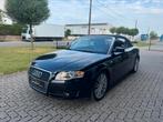 Audi a4 cabrio 2.0 tdi diesel 2008, Zwart, Cabriolet, Zwart, Leder